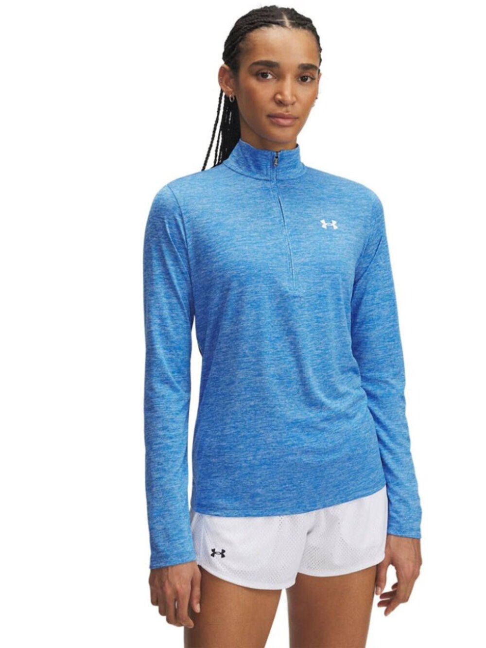 Under Armour UA Tech Twist 1/2 Zip Pullover Blue XS